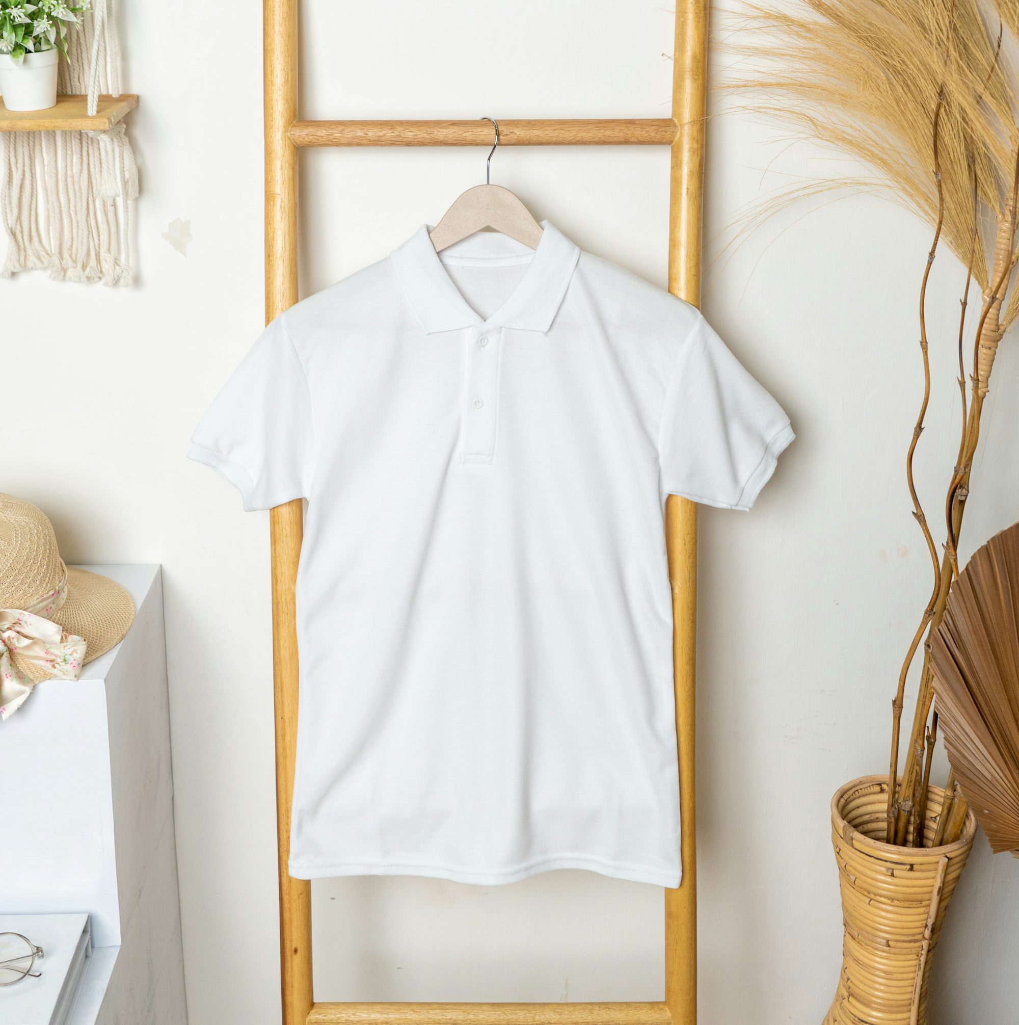 Mock-Neck Polo